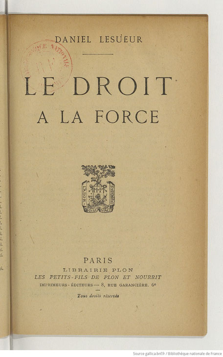 Daniel Lesueur et Nietzsche