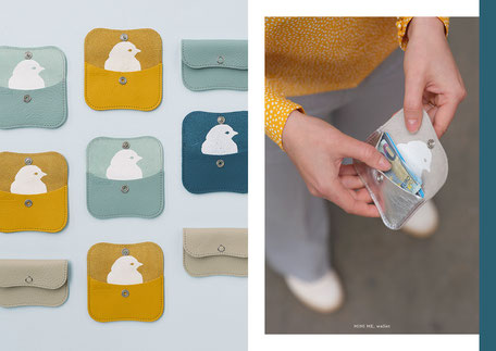 Book design and Art direction by Marijke Lucas - Lucas & Lucas for Dutch bags and accessories label Keecie - WALLET - MINI ME