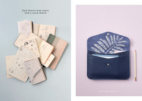 Book design and Art direction by Marijke Lucas - Lucas & Lucas for Dutch bags and accessories label Keecie - iPAD MINI CASE - SWIPE AND SEEK