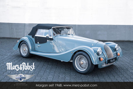 Morgan Plus Four mit Speichenrädern
