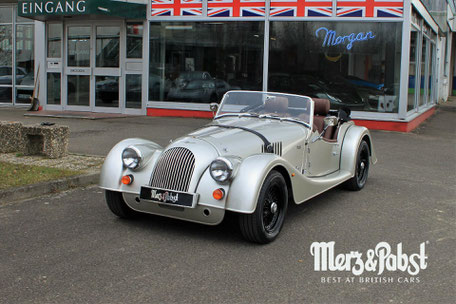 Morgan Plus 4 110th Anniversary Champagner Metallic