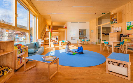 rhm Ingenieurbüro für technische Gebäudeausrüstung - Referenz: Kindergarten Aspangberg