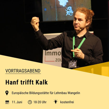Vortragsabend Hanf trifft Kalk Hanfingenieur