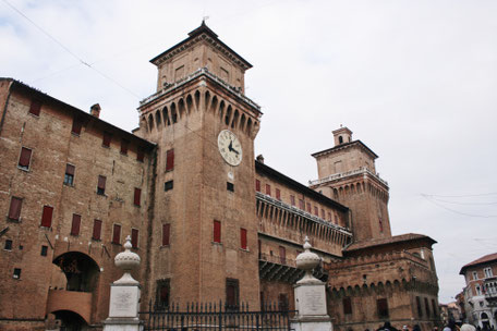 Ferrara Italy ofpenguinsandelephants of penguins & elephants Estense castle