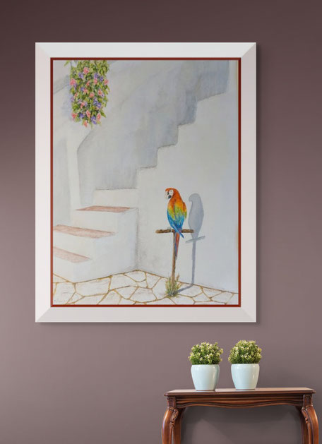 "alone", size: 31 x 41cm