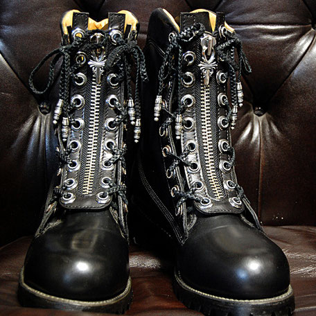 Custom for FIREMAN Leather Boots - xes design Custom for FIREMAN Leather Boots - xes design