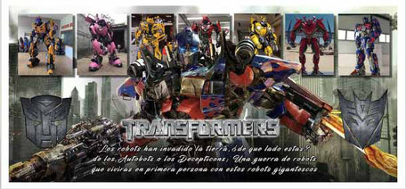 fiesta temática transformers