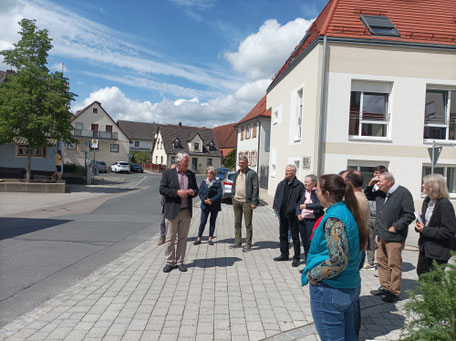 Ortsrundgang durch Langenfeld. Foto: Eigenaufnahme.