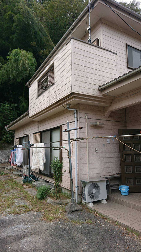 千葉県長生　 ベランダ改修、漆喰工事、屋根外壁塗装工事
