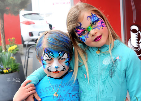 Kinderschminken_Vorlagen; Schminkfarben_kaufen_Schweiz; Kinderschminken_Kurse; Svetlana_Keller; face_painting; Ballonmodellieren; Ballonmodellage; Airbrush_Tattoos; einfach; Tiger