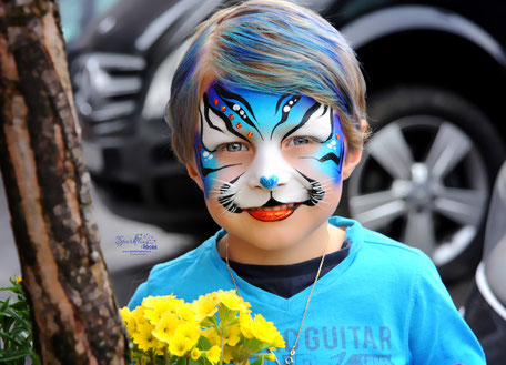 Kinderschminken_Vorlagen; Schminkfarben_kaufen_Schweiz; Kinderschminken_Kurse; Svetlana_Keller; face_painting; Ballonmodellieren; Ballonmodellage; Airbrush_Tattoos; einfach; Tiger