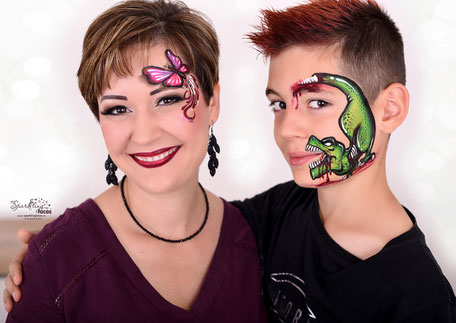 Kinderschminken_Vorlagen; Schminkfarben_kaufen_Schweiz; Kinderschminken_Kurse; Svetlana_Keller; face_painting; Ballonmodellieren; Ballonmodellage; Airbrush_Tattoos; einfach; Drache