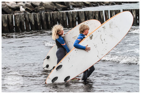 Wellenreitkurs an der Ostsee an der Surfschule Kühlungsborn