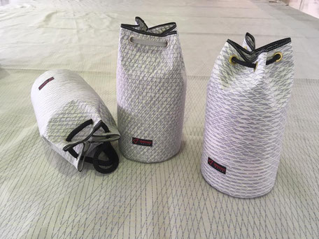 Accessori in tessuto da vela riciclata di migliore qualità