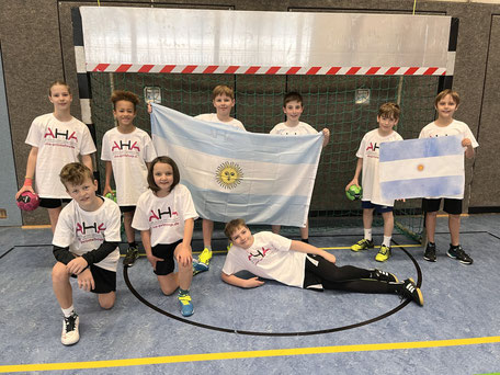 Die Handballmannschaft der GSE