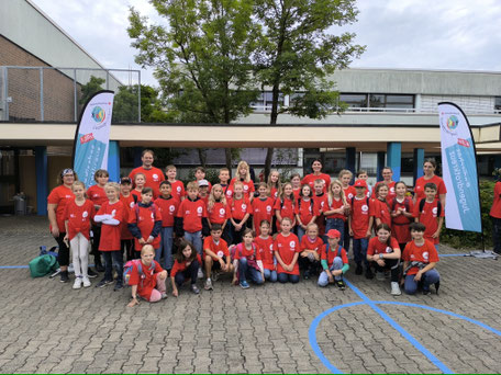 JuniorhelferInnen der GSE am SSD-Tag