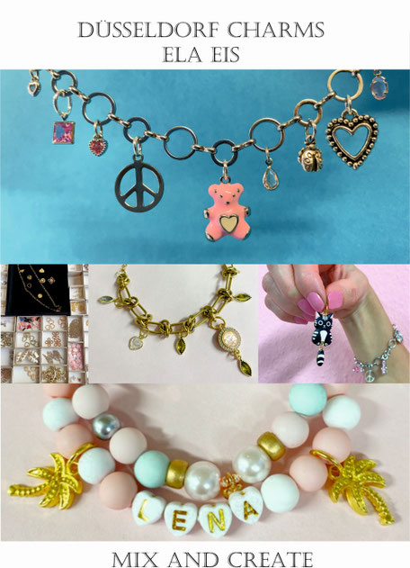 Perlenladen Samstag Schmuck basteln in Düsseldorf 16€ pro Armband verschenken