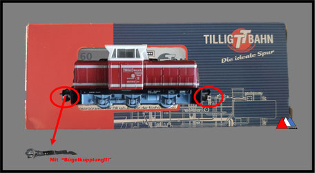 Diesel-Lokomotive T334  (BTTB Kupplung).
