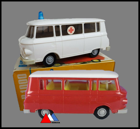 Barkas 1000 verschiedene Ausführungen Anker 197X-198X.