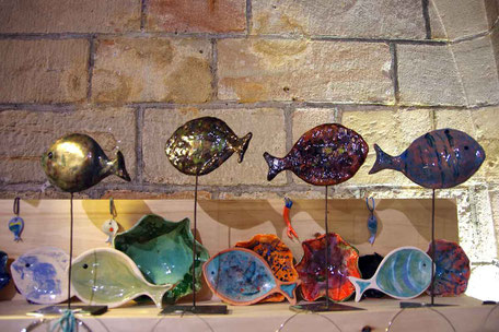 La Terralha poissons en céramique