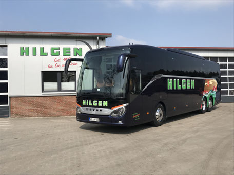 Hilgen Bus Lkw Busfahrt Erdarbeiten Transport Sand 