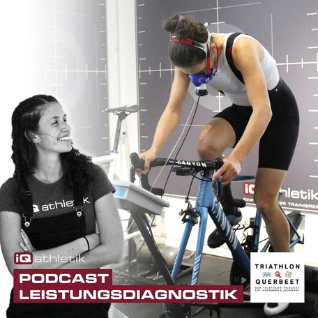 Ronja Klees von iQ athletik im Triathlon Querbeet Podcast über Leistungsdiagnostik 