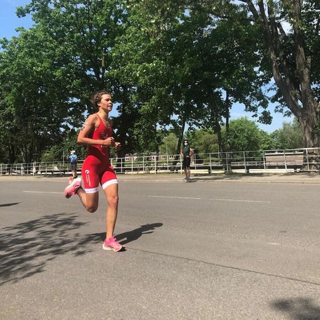 Lisa Tertsch, deutsche Meisterin im Triathlon 2021