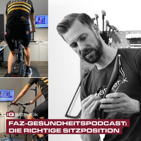FAZ-Gesundheitspodcast: Gesund Radfahren mit Bikefitting