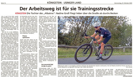 Der Arbeitsweg ist für sie Trainingsstrecke