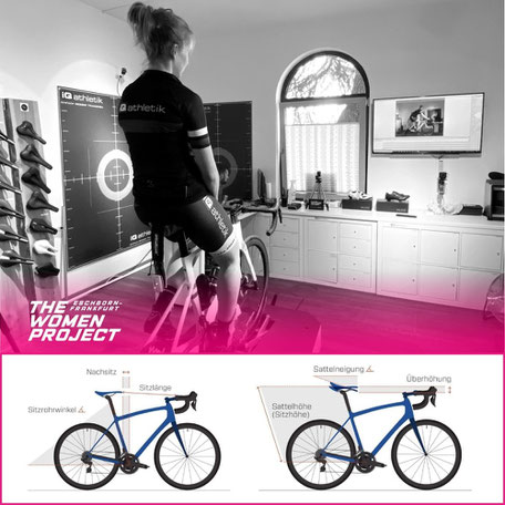 Bikefitting beim Eschborn-Frankfurt Women Project 