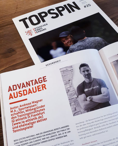 TOPSPIN Magazin des Hessischen Tennis Verbandes | Ausgabe #20 2019