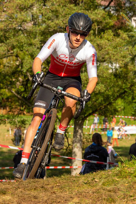 Sascha Starker auf dem Weg zum Sieg beim Cross Cup in Baiersbronn