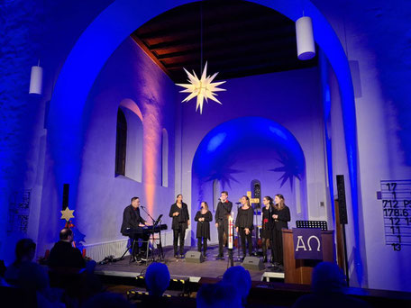 Ensemble beim Schönefelder Lichterfest 2024