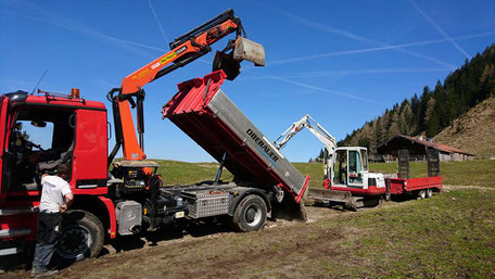 Oberauer Transportunternehmen und Baggerbetrieb, Nußdorf a. Inn