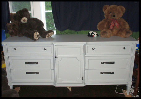 'After' pic of dresser painted with Cottage Paint