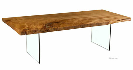 Limited Kauri Wood Table Exquisite Designer Dining Table