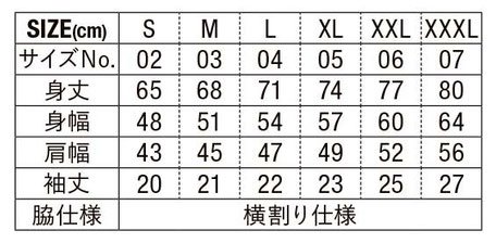 ウェアサイズ