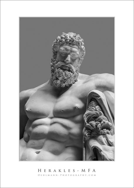 Blog Abbildung, Herakles, Museum für Abgüsse, München, Dr. Ralph Oehlmann, Oehlmann-Photography