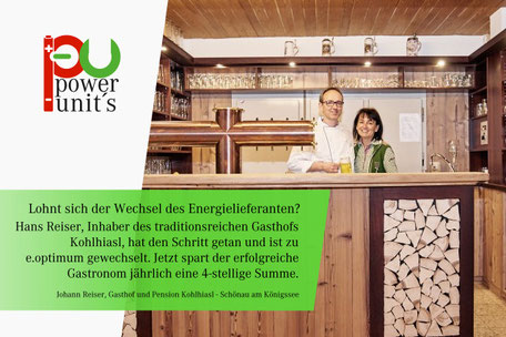 Hier ein erfolgreicher Gastronom und seine Erfahrung