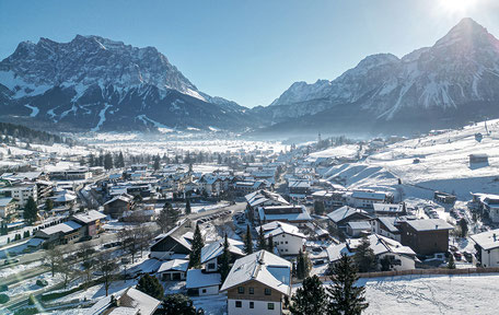 Zugspitze Tirol Lermoos Übernachten Ferienwohnung