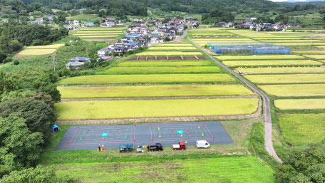 HUP飛行場全景（事務所から徒歩3分）