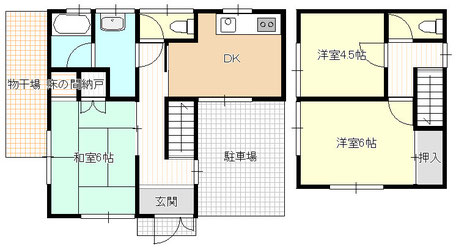 四万十市　中古　戸建　売アパート　静か　格安