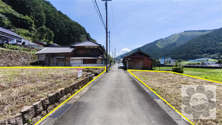 宿毛市　和田　土地　宅地　住宅用地　事業用地　格安　広々　2区画　アクセス良し　間口広い