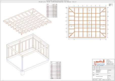 Montageplan Freisitz 1