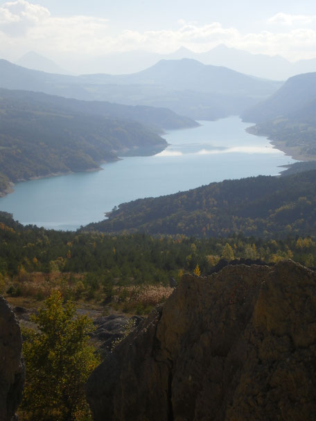 lac de monteynard avignonet vu de Sinard
