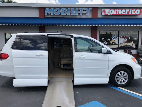 2008 Honda Odyssey Mobility Van