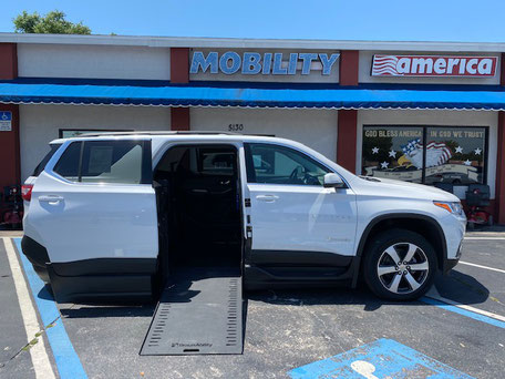 2021 Chevy Traverse Wheelchair Vans