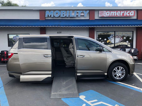 2012 Honda Odyssey Mobility Van