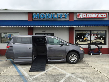 2016 Honda Odyssey Mobility Van