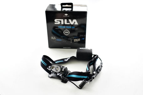 Silva Cross Trail 5X: Luz linterna frontal de cabeza, trail running